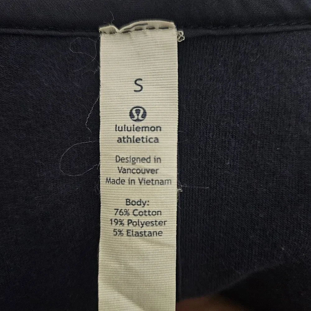 Lululemon‎ City Bound Wrap   Reversible Jacket Sz. S Heathered Indigo Purple